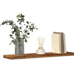 Wandschappen 4 st 40x20x1,5 cm bewerkt hout kleurig>vidaXL Online