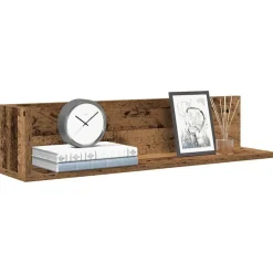 Wandschappen 2 st 75x16,5x16,5 cm bewerkt hout kleurig>vidaXL Hot