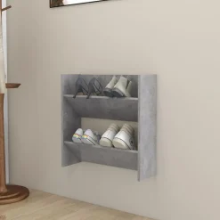 Wandschoenenkast 60x18x60 cm spaanplaat>vidaXL Clearance