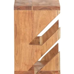 Voertuigonderdelen & -Accessoires*vidaXL Wandskateboardhouder 25x20x30 cm massief acaciahout