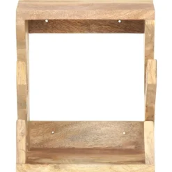 Wandskateboardhouder 25x20x30 cm massief mangohout>vidaXL