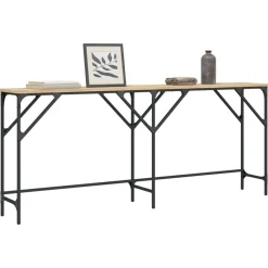 Wandtafel 180x29x75 cm bewerkt hout kleurig>vidaXL Hot