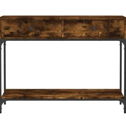 Wandtafel 100x34,5x75 cm bewerkt hout kleurig><noscript><img width=