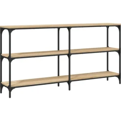 Wandtafel 150x29x75 cm bewerkt hout kleurig>vidaXL Clearance