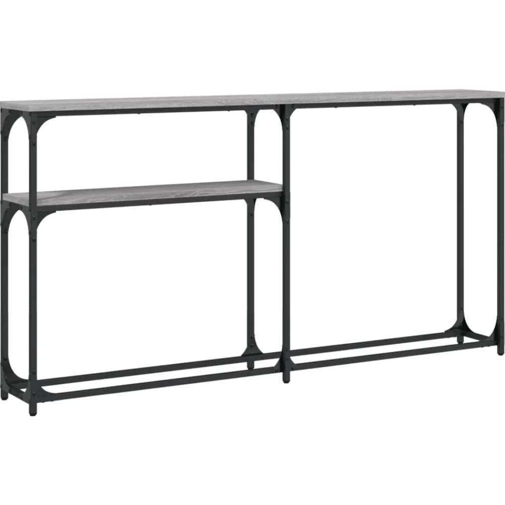 Wandtafel 145x22,5x75 cm bewerkt hout eikenkleurig>vidaXL Online
