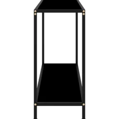 Wandtafel 120x35x75 cm gehard glas zwart><noscript><img width=