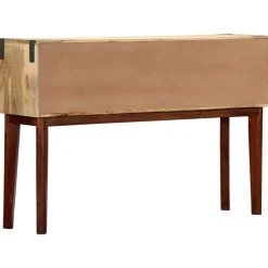 Wandtafel 115x30x76 cm massief ruw mangohout><noscript><img width=