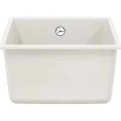 Sanitair & Loodgietersbenodigdheden*vidaXL Wasbak 370 x 460 mm 80% Kwarts en 20% Hars Wit