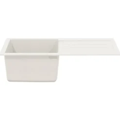 Sanitair & Loodgietersbenodigdheden*vidaXL Wasbak 780 x 500 mm 80% Kwarts en 20% Hars Wit