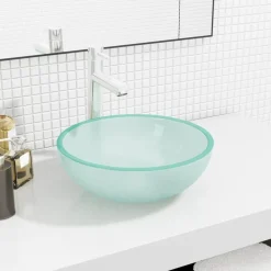 Wasbak 35x12 cm gehard glas>vidaXL Sale