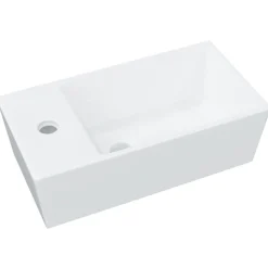Wasbak 48x25x15 cm keramiek>vidaXL Online