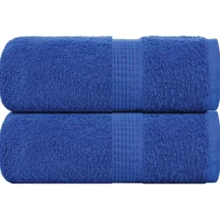 Linnengoed*vidaXL Washandjes FROGN 2 st 30x30 cm 360 g/m² Blauw