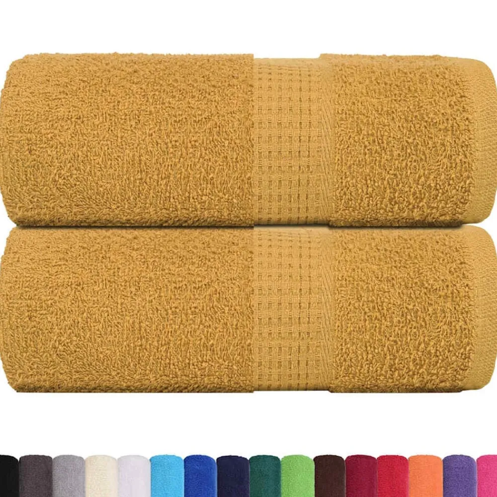 Washandjes FROGN 2 st 30x30 cm 360 g/m²>vidaXL New