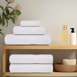 Linnengoed*vidaXL Washandjes FROGN 2 st 15x21 cm 360 g/m² Wit