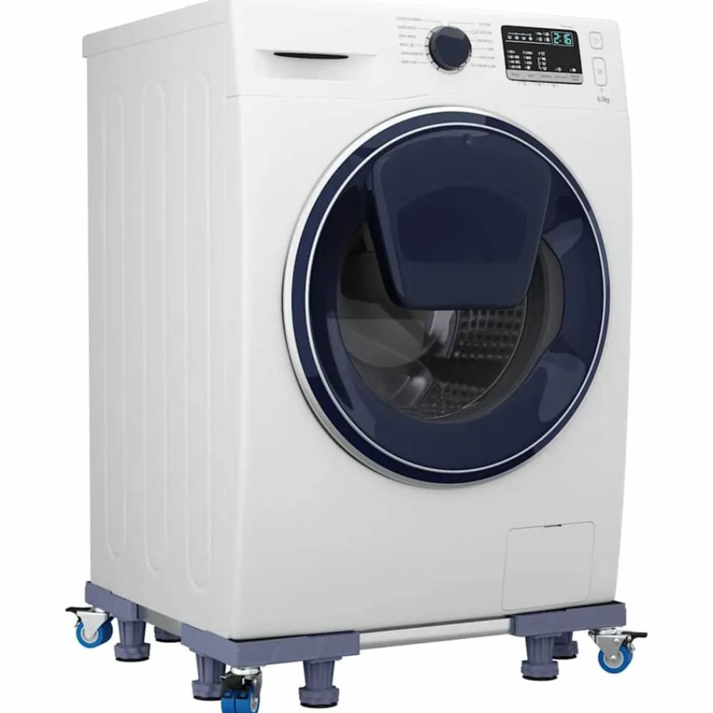 Wasmachinebasis Grijs 66 x 66 x 12 cm Roestvrij staal>vidaXL Clearance