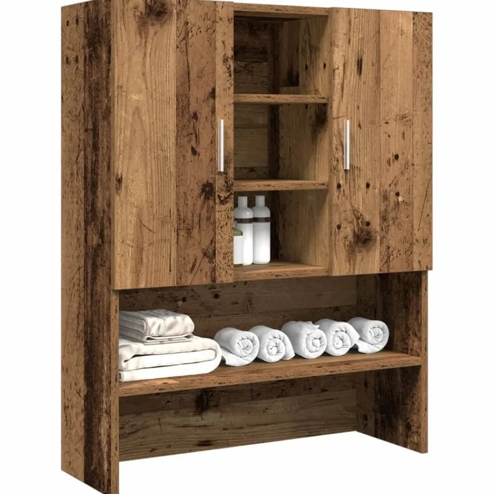 Wasmachinekast 70,5x25,5x90 cm kleurig>vidaXL Outlet