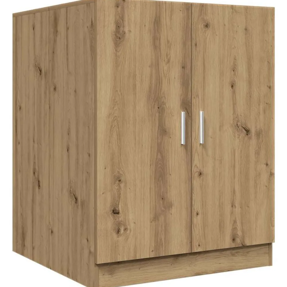 Huishoudaccessoires*vidaXL Wasmachinekast 70,5x71,5x91,5 cm artisanaal eikenkleurig