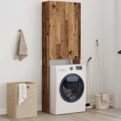 Wasmachinekast 64x25,5x190 cm kleurig><noscript><img width=