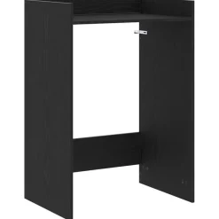 Kasten & Opbergmeubelen*vidaXL Wasmachinekast 67,5 x 48 x 97 cm Bewerkt hout Zwart eiken