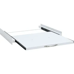 Huishoudaccessoires*vidaXL Wasmachinestapelset met uittrekbaar schap