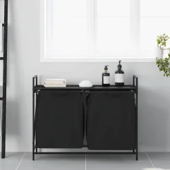 Wasmand 2 vakken met plank kleurig><noscript><img width=