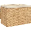 Wasmand met 3 vakken 75x42,5x52 cm waterhyacint>vidaXL Online