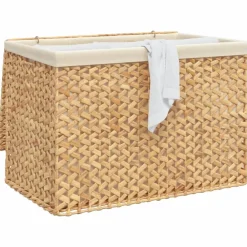Wasmand met 3 vakken 75x42,5x52 cm waterhyacint><noscript><img width=