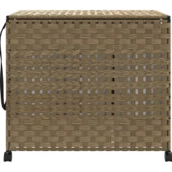 Huishoudelijke Benodigdheden*vidaXL Wasmand op wielen 66x35x60 cm rattan Naturel