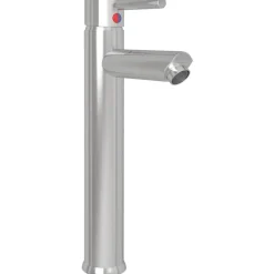 Sanitair & Loodgietersbenodigdheden*vidaXL Wastafel met kraan en pop-up afvoer gehard glas zwart