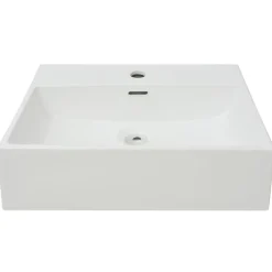 Wastafel met kraangat 51,5x38,5x15 cm keramiek><noscript><img width=