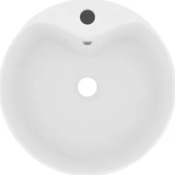 Sanitair & Loodgietersbenodigdheden*vidaXL Wastafel met overloop 36x13 cm keramiek matwit
