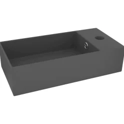 Wastafel met overloop keramiek>vidaXL Online