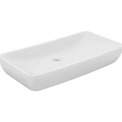 Wastafel rechthoekig 71x38 cm keramiek>vidaXL Online