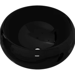 Wastafel rond 40x15 cm keramiek>vidaXL Best