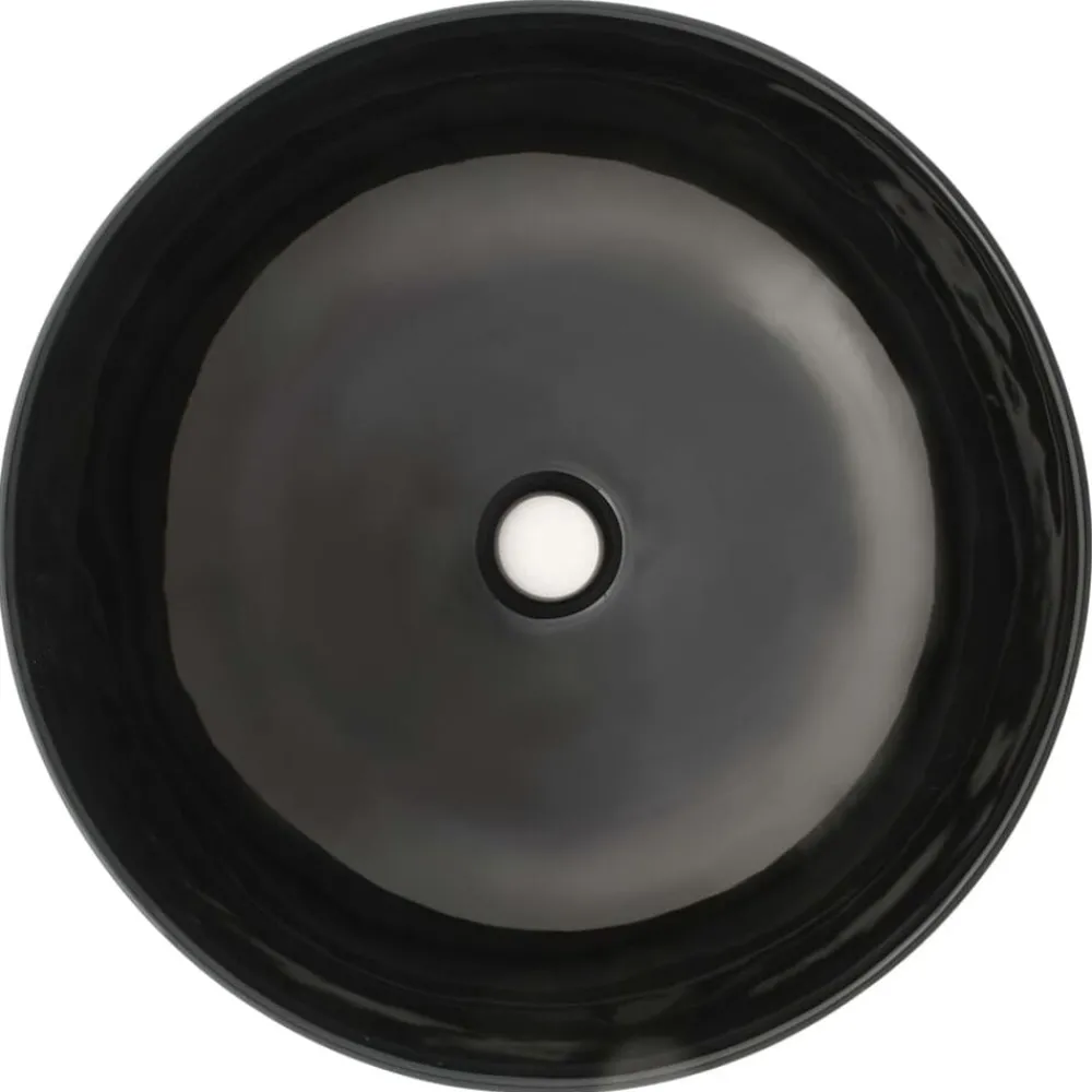 Wastafel rond 41,5x13,5 cm keramiek>vidaXL Online