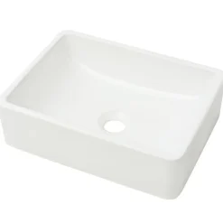 Sanitair & Loodgietersbenodigdheden*vidaXL Wastafel 41x30x12 cm keramiek Wit