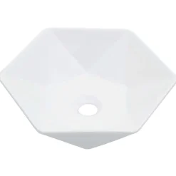 Sanitair & Loodgietersbenodigdheden*vidaXL Wastafel 41x36,5x12 cm keramiek Wit
