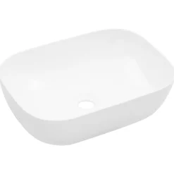 Sanitair & Loodgietersbenodigdheden*vidaXL Wastafel 45,5x32x13 cm keramiek Wit