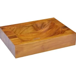 Wastafel 50x35x10 cm massief teakhout><noscript><img width=