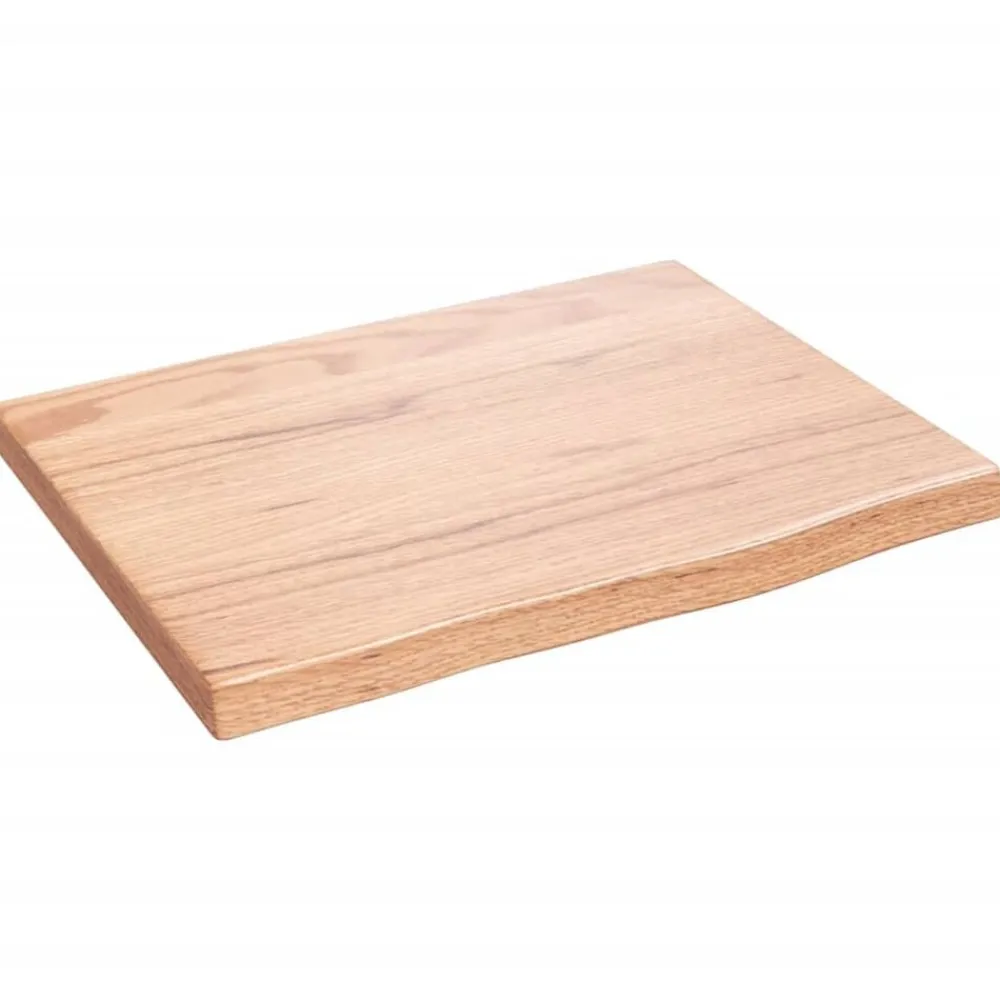 Wastafelblad 40x30x2 behandeld massief hout>vidaXL