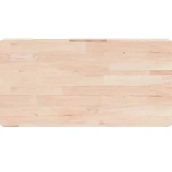 Wastafelblad 80x40x1,5 cm onbehandeld massief>vidaXL Outlet