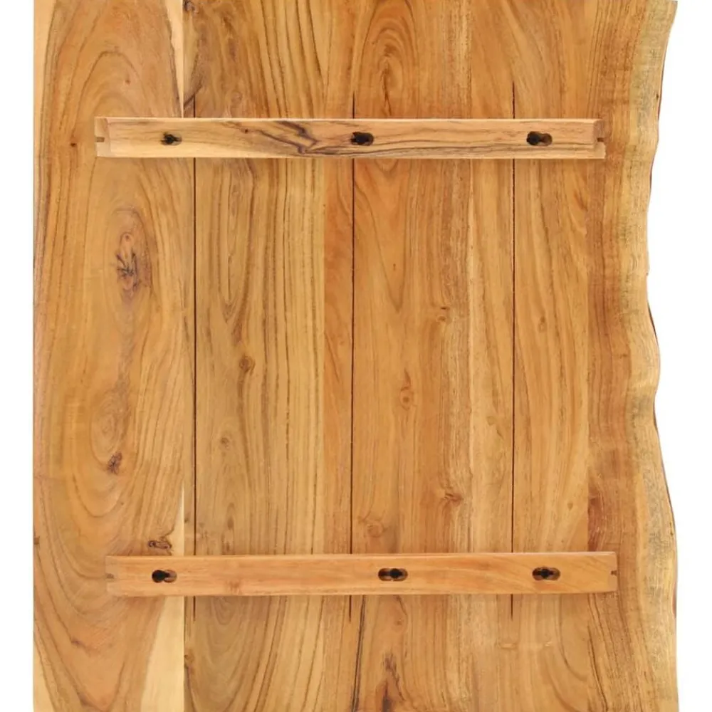 Wastafelblad 58x52x2,5 cm massief acaciahout>vidaXL Hot