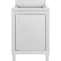 Catering & Horeca*vidaXL Wastafelkast commercieel 60x60x96 cm roestvrij staal