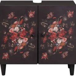 Wastafelkast Multikleur 62 x 33 x 58 cm Massief Mango Hout><noscript><img width=