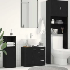 Wastafelkast 63x30x54 cm spaanplaat kleurig>vidaXL New