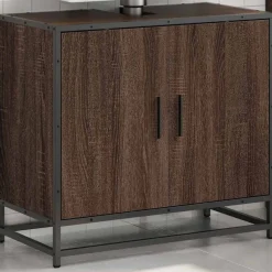Wastafelkast 65x33x60 cm bewerkt hout><noscript><img width=
