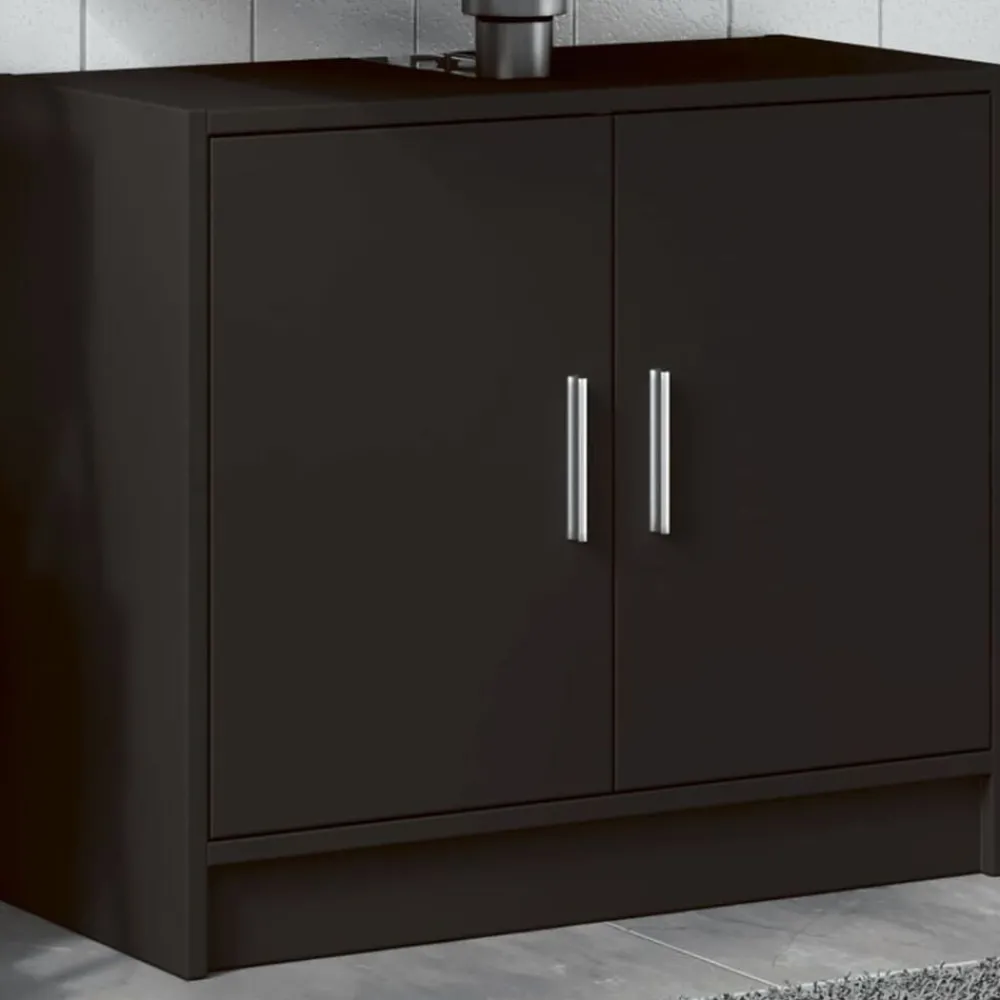 Wastafelkast 63x29x55 cm bewerkt hout>vidaXL