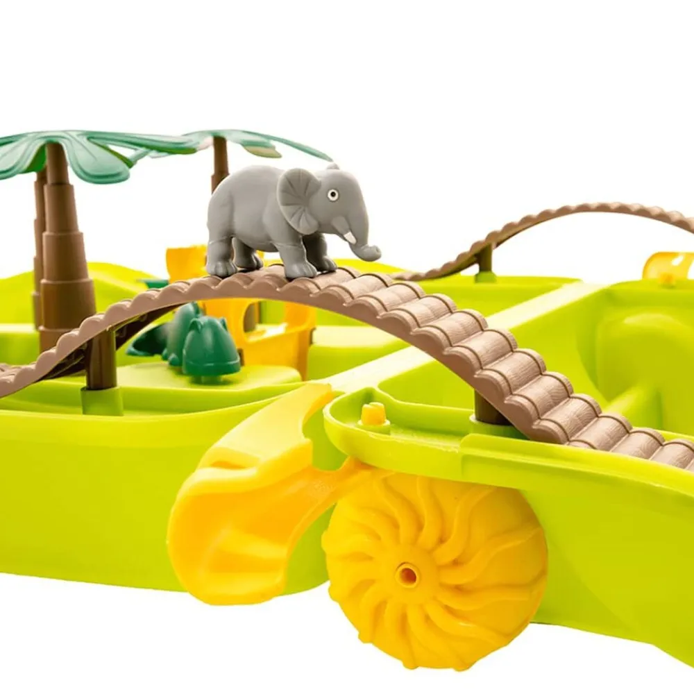 Buitenspeelgoed*vidaXL Waterspeelgoed jungle 51x21,5x66,5 cm polypropeen Groen