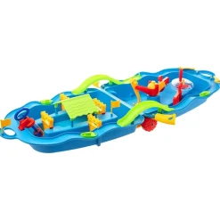 Buitenspeelgoed*vidaXL Watertafel trolley 51x21,5x66,5 cm polypropeen Blauw