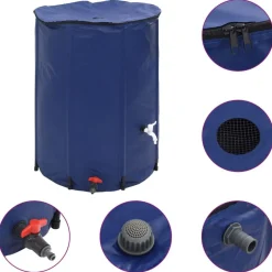 Watertank met kraan opvouwbaar 750 L PVC>vidaXL Online
